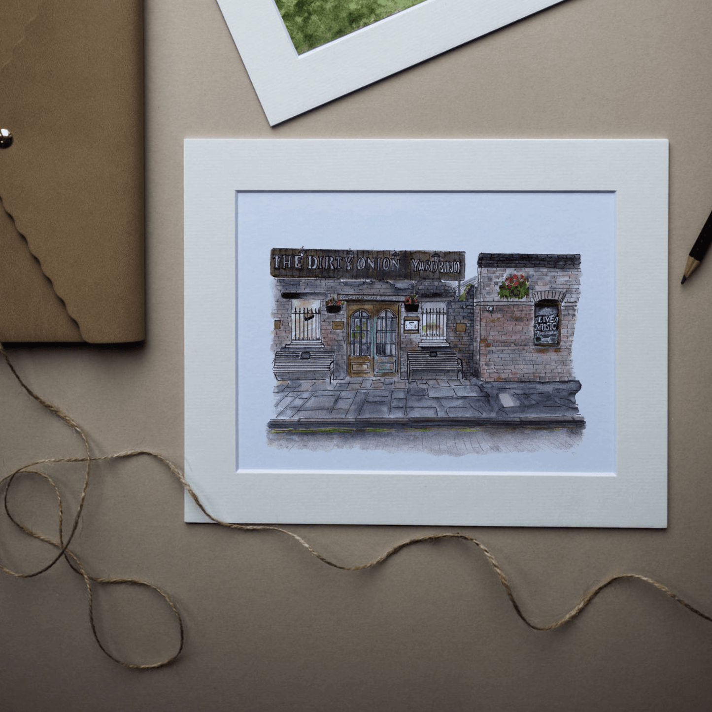 Dirty Onion, Belfast Art Print