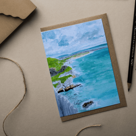 Magheracross Viewpoint Greeting card