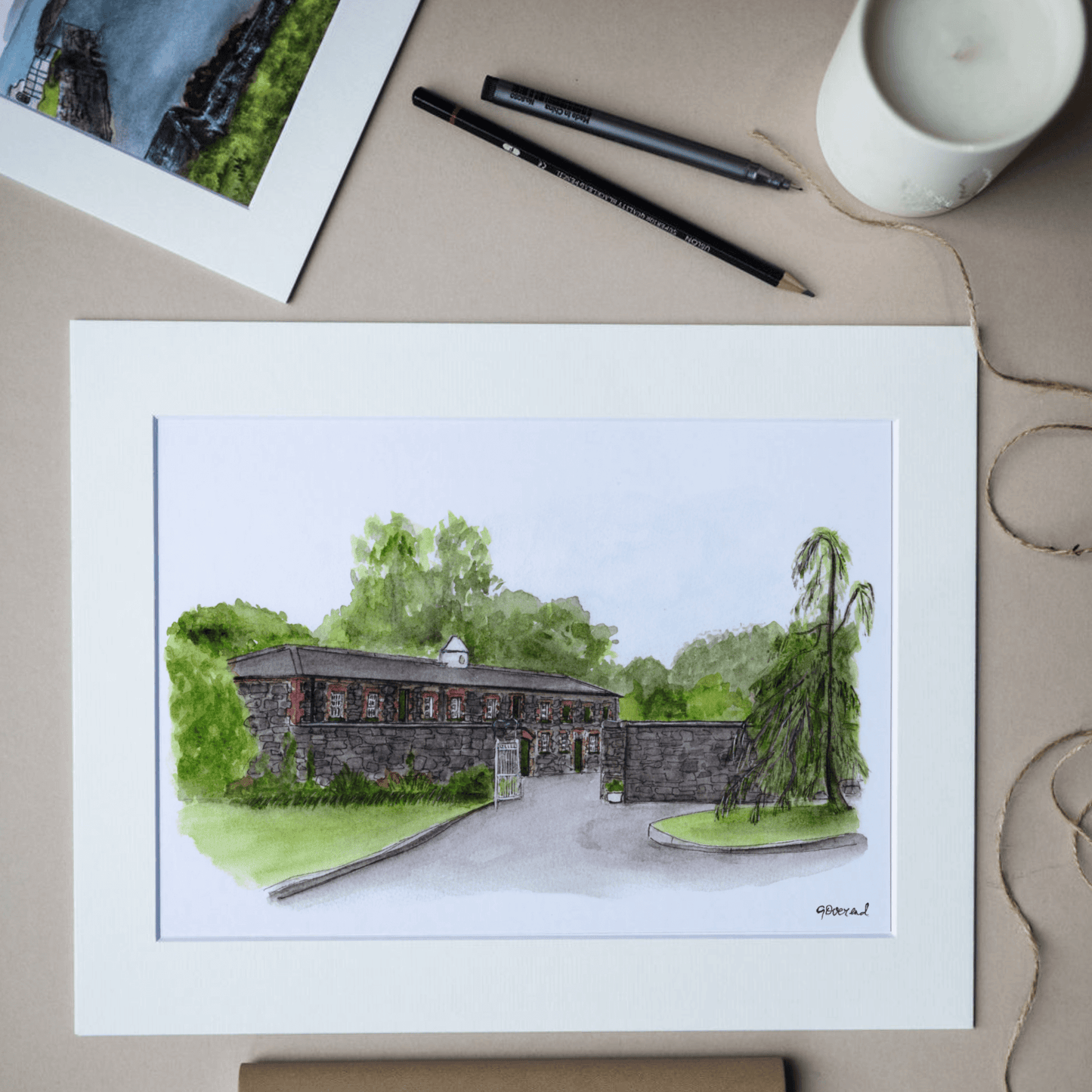 Ballyscullion Park, Art Print