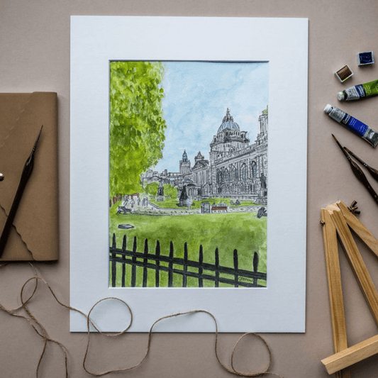 Belfast City Hall - Watercolour Original