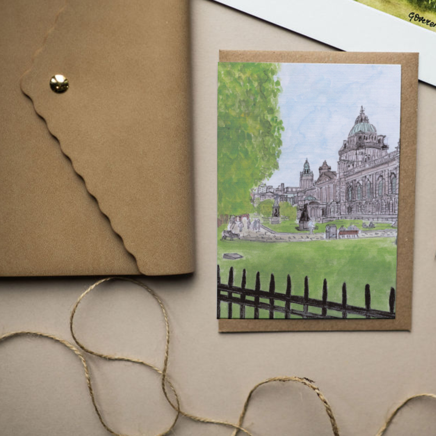 Belfast City Hall Greeting Card