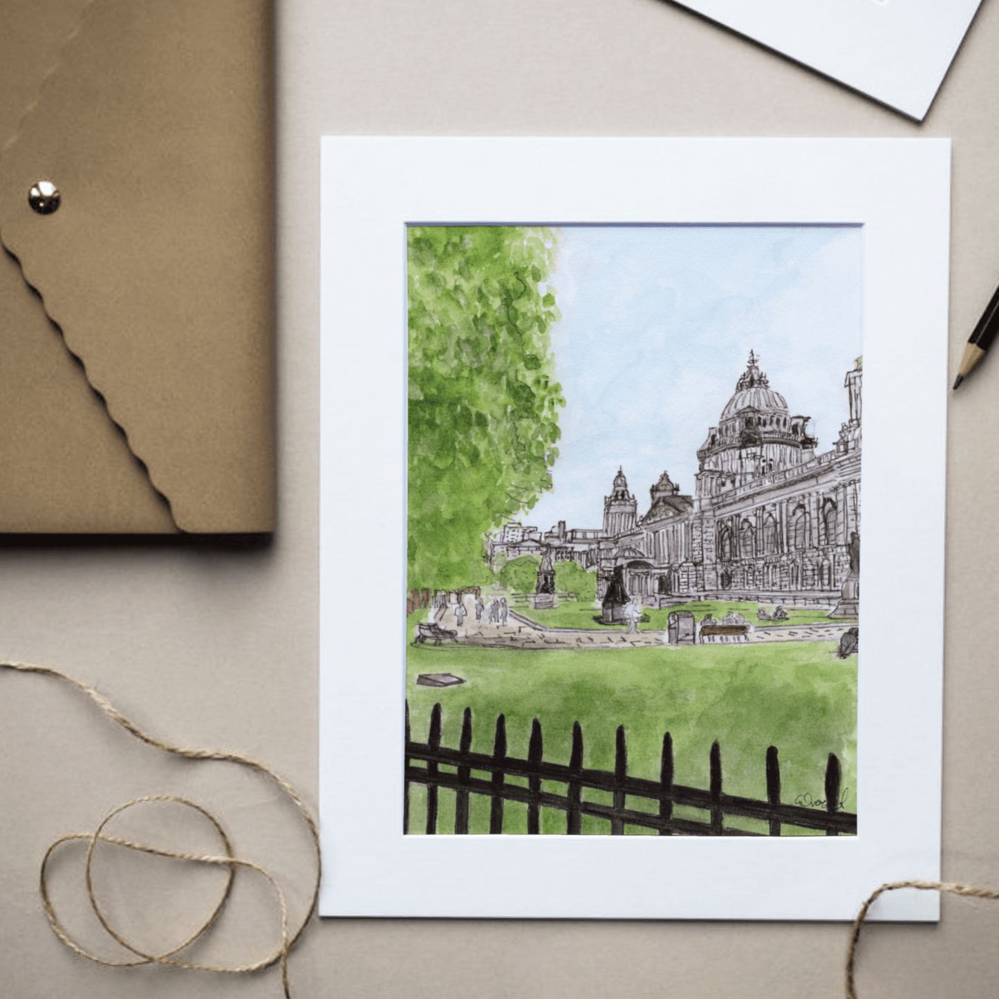 Belfast City Hall Print
