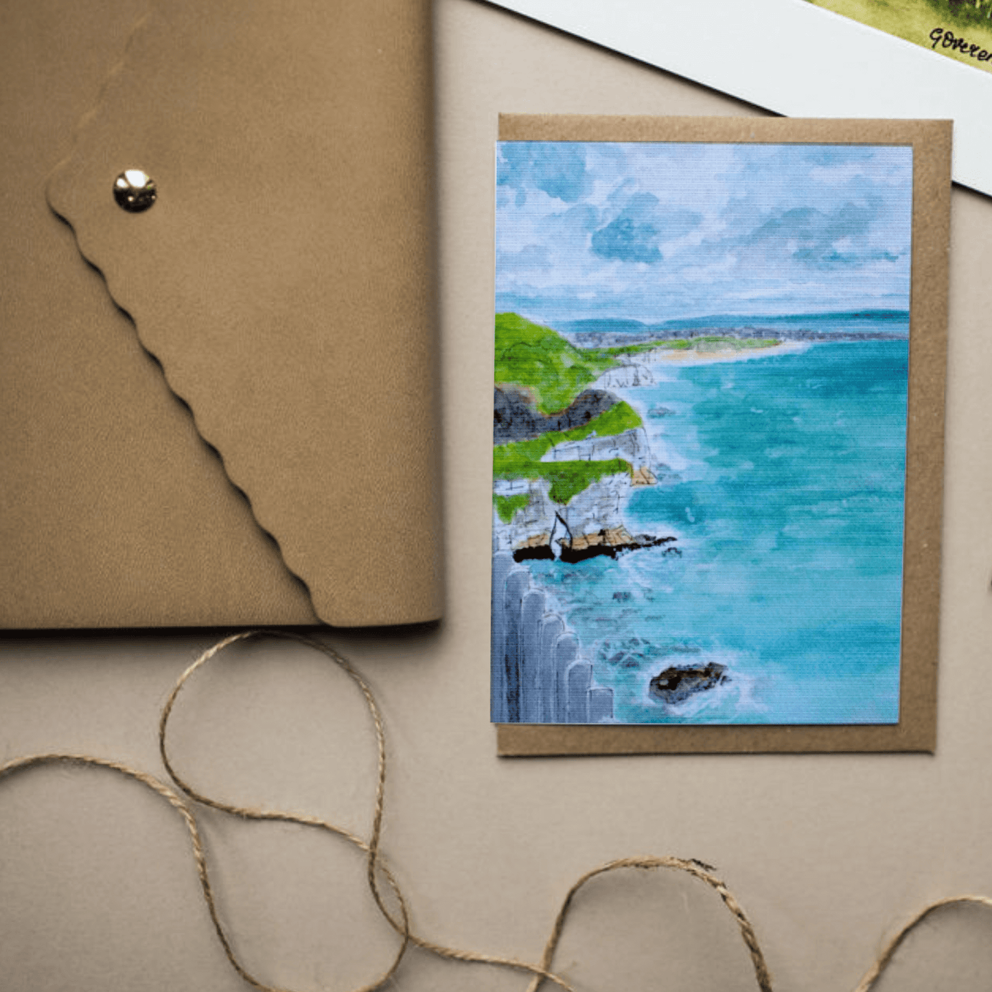 Magheracross Viewpoint Greeting card