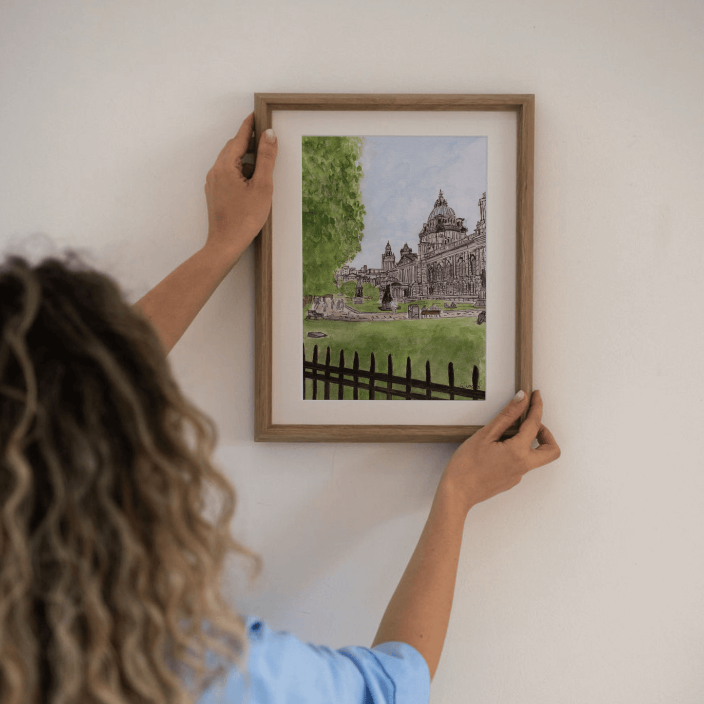 Belfast City Hall Print