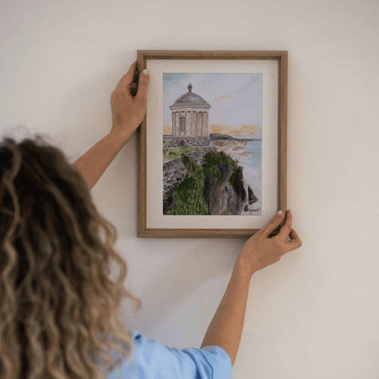 Mussenden Temple - Cliffside Print
