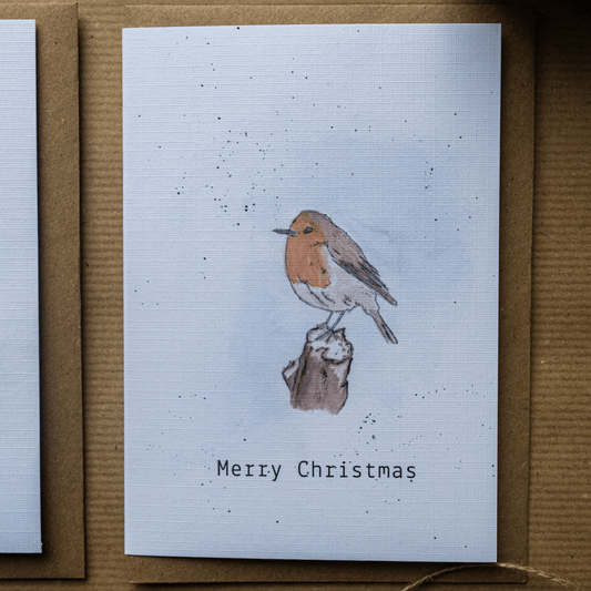 Robin Christmas Card