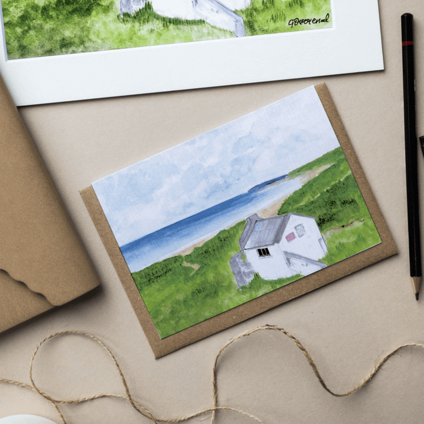 Whitepark Bay Greeting Card