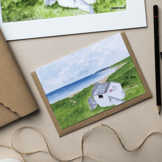 Whitepark Bay Greeting Card