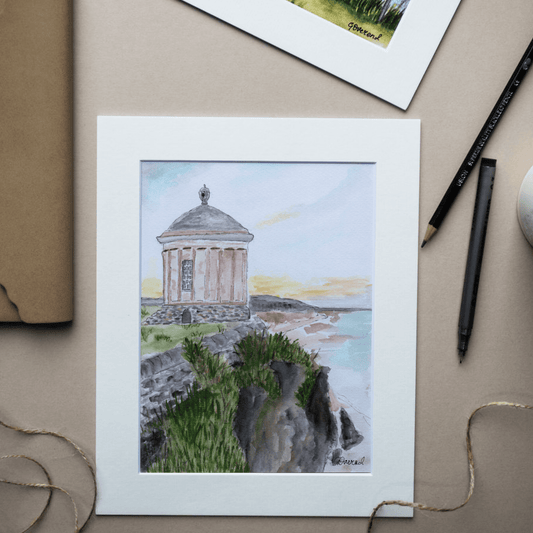 Mussenden Temple - Cliffside Print