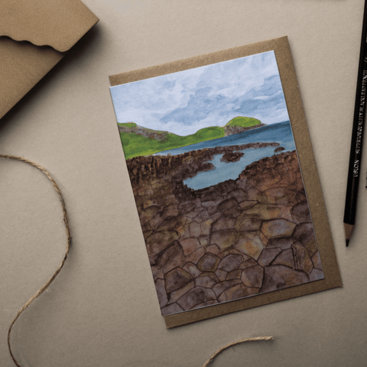 Giant's Causeway Greeting Card
